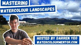 Master Watercolor Landscapes: Watch This Before You Start Painting!