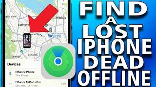 How To Find a Lost Iphone Even if it's Dead or Offline (full guide) tutorial