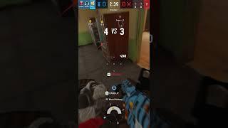 Funny Rush in Rank Rainbow Six Siege Part 18 #shorts #r6siege #rainbowsixsiege #clutch