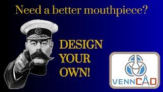 Mouthpiece Musings E01 - Designing a trumpet mouthpiece with VennCAD