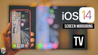 Screen Mirroring iPhone to TV iOS 14 (Wirelessly - No Apple TV Required) 2020