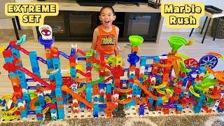 MARBLE RUSH EXTREME SET VTECH MARBLE RUN COMBINED IDEAS PART 5 @timothyspreciousmoments