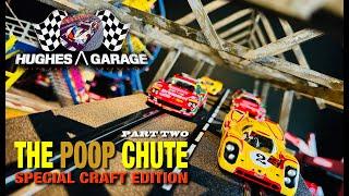 Scratch Build Project: The Poop Chute Pt 2 - Ep 48 #slotcarscenery #hobby #scalemodel #cars