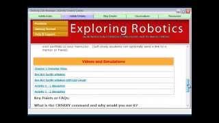 Robotics Curriculum for Boe Bot with 3D Visual Learning