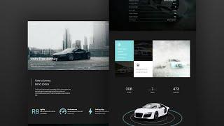 Complete Car Showcase Website | HTML, CSS, JS