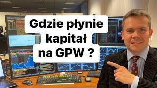 ️Gdzie płynie kapitał na GPW?️