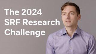 The 2024 SRF Research Challenge, Featuring Dr. Ryan Flynn