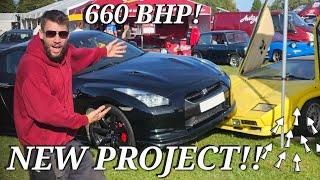 Our New Build - A Real Lamborghini COUNTACH? & 660BHP R35 GTR Mods!