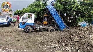 Isuzu Mini Dumptruck Dumping stock on the Mud #132