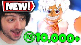 Spending ROBUX for Gear 5 Luffy in Roblox... (Anime Tower Defense)