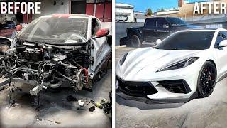 REBUILDING A WRECKED 2020 CHEVY CORVETTE (RECAP)