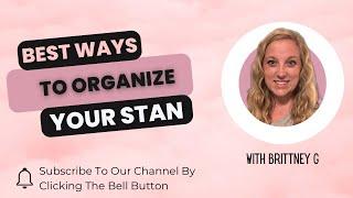 Get your Stan store Organized!