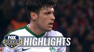 Claudio Pizarro scores an equalizer for Werder Bremen | 2016-17 Bundesliga Highlights