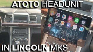 ATOTO Android Headunit installation in Lincoln MKS