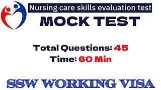 Nursing Care Skills Evaluation Test (Nepalese) Mock Test