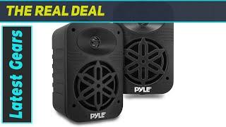 PyleUsa Indoor Outdoor Speakers Review - Ultimate 500W Dual Waterproof Audio System!