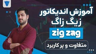 آموزش اندیکاتور زیگ زاگ : تشخیص سقف و کف، روند، حمایت و مقاومت همه در یک جا