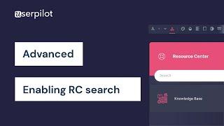 Getting Started With Userpilot - Step 15: Enabling Search Within The Resource Center