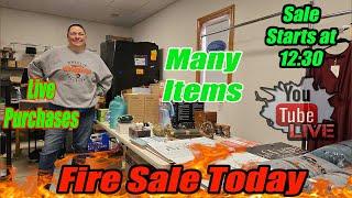 Live Fire Sale! We are selling our entire retail store items! home Decor, puzzles, wooden boxes more