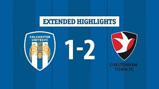 Extended Highlights | Colchester United 1-2 Cheltenham Town