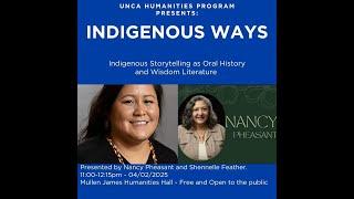 Indigenous Ways: Storytelling as Oral Tradition 2025