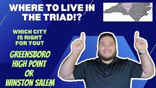 Where to live in the Triad NC? Which city is right for you? Greensboro High Point, Or Winston Salem?