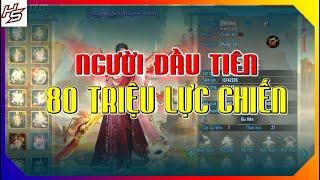 VLTK MOBILE - Người đầu tiên đạt 80 triệu lực chiến | Thiên Nhai TV