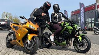 Die erste FAHRT mit der Z900