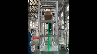 Maxsen gripper chain conveyor for heavy box delivery #machine #manufacturing #aluminum #beltconveyor