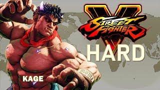 Street Fighter V - Kage Arcade Mode (HARD)