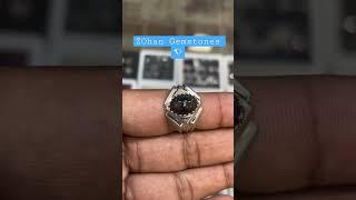 Real Black Opal silver Ring oder is redy #Natural #Gems #StOne #IRFAN #KHAN