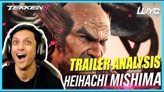 TEKKEN 8 Heihachi Gameplay Breakdown and Reaction