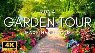 You Won't Believe These Gardens Are Real! | Ultimate Mackinac Island Summer Garden Tour 2024