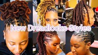 50 + Best New Dreadlocks Styles For Women | 2023 Short, Medium & Long Locs Styles For Women