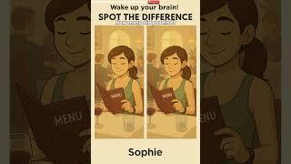  Spot the Difference | Dinner decisions, Sophie style 