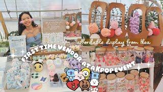 My First Time Vendor at a Kpop Theme Market| I Found Affordable Display from IKEA| Crochet Business