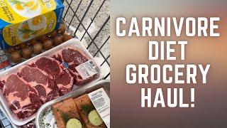 Carnivore diet grocery haul from Costco