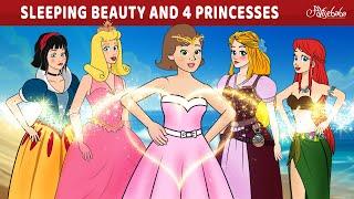 Sleeping Beauty and 4 Princesses  | Bedtime Stories for Kids in English | Fairy Tales