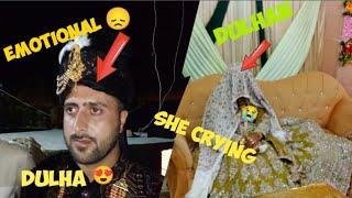 EMOTIONAL VLOG ||DULHAN|SHE CRYING |KASHMIRI WEDDING |DULHA HUWA EMOTIONAL@MUNTAZIR_VLOGS #vlog