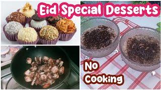 Eid Special Quick and Easy Sweet Recipes | Dessert Recipes | No Bake No Oven