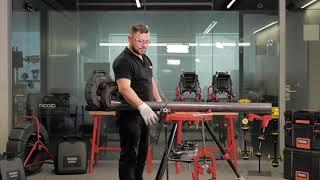 Желобонакатчик модели RIDGID 915 для накатки желобков на стальных, медных, пвх, и нержавеющих трубах