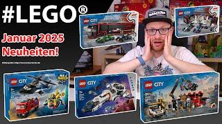 Sets to SCARY or HAPPY? - LEGO® City New Releases January 2025 #lego