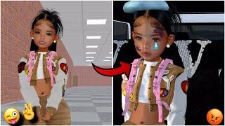 CIARA GETS JUMPED ON THE FIRST DAY OF SCHOOL  (IMVU SKIT)