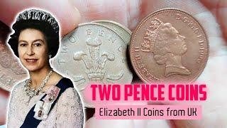 Elizabeth II Two Pence Coins From UK: Do You Have Them?