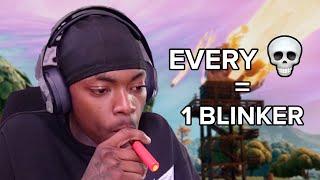 Fortnite but Every Death = 1 Blinker