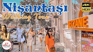 Istanbul Walking Tour | Nişantaşi District | The Most Luxurious Area | 4K HDR