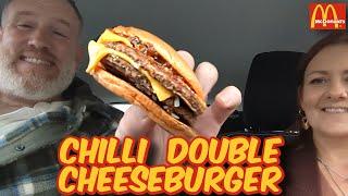 McDonald's Chilli Double Cheeseburger