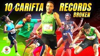 10 CARIFTA Records BROKEN at The 2024 Games Highlights: Caribbean Focus Sports