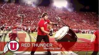 RED THUNDER - University of Utah Marching Band - Taiko Drum