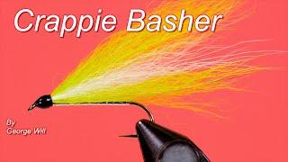 Tying Canadian Fly Patterns: the Crappie Basher (by George Will)